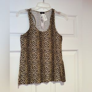 Animal Print Racer Back Tank